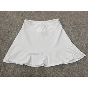 Tiger friday dancewear White ballroom Skirt NWOT Size Adult Large LL